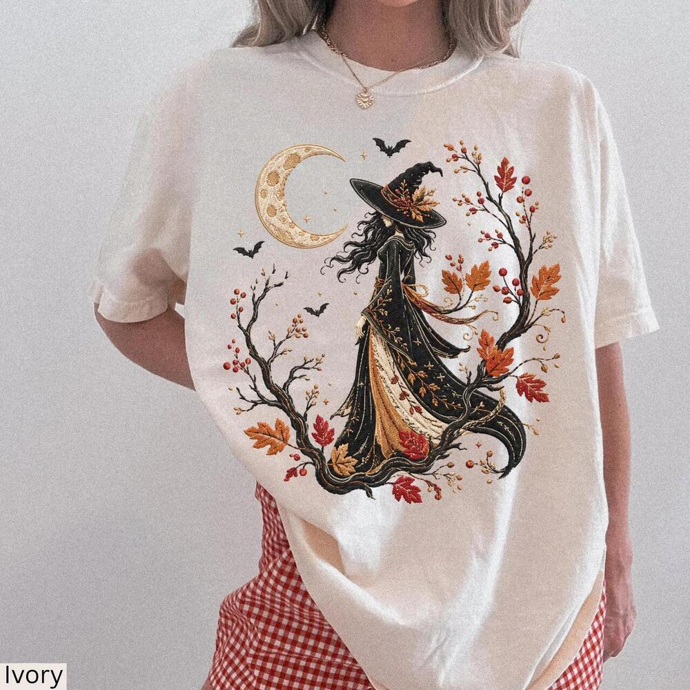 Witch Tee,  Halloween Shirt, Retro Witchy Salem, Funny Witch Shirt